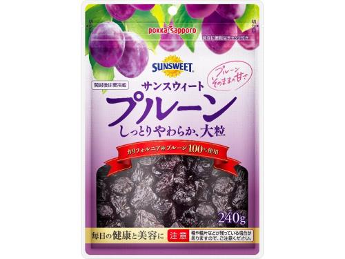 ポッカサッポロ サンスウィート プルーン チャック付 240g