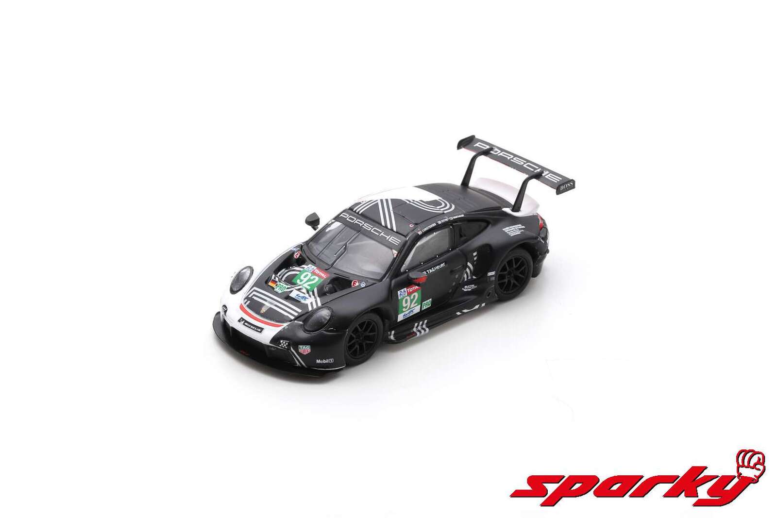 Y223 スパーク 1/64 Porsche 911 RSR-19 No.92 Porsche GT Team 24H Le Mans 2020