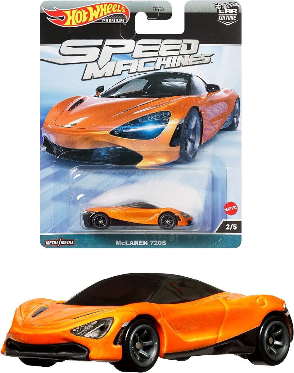 ホットウィール(Hot Wheels) カーカルチャー スピード マシーン - マクラーレン 720S 【3才~】 HKC43【2023年5月27日発売(予約)】