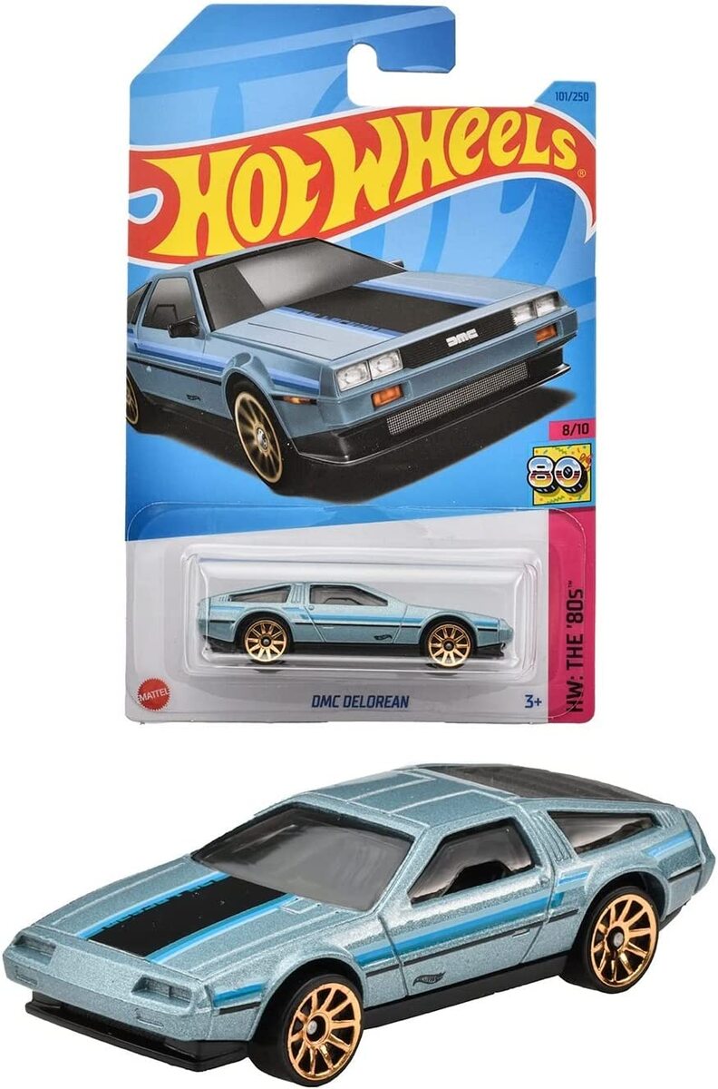 【2023年6月3日発売】ホットウィール(Hot Wheels) ベーシックカー DMC デロリアン 【3才~】 HNJ93