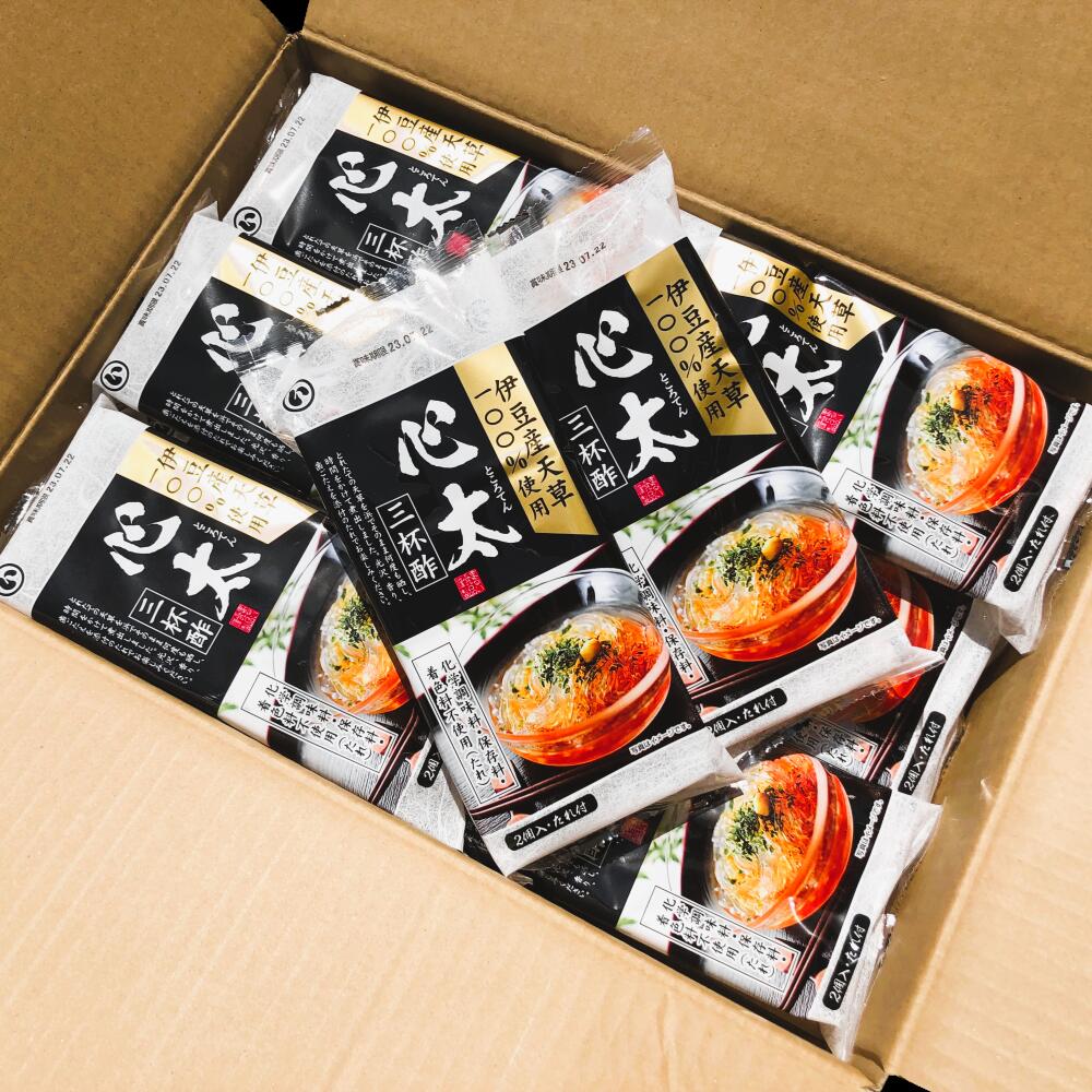まるい食品 楽天市場店の送料無料 伊豆産 天草使用 ところてん 85g×2 たれ付 三杯酢 国産 心太｜アングル2