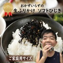 【楽天スーパーセール割引中】生ふりかけ ソフトひじき 100g ふりかけ おかずのいらない ご家庭用サイズ ご飯のお供 お弁当 おにぎり 便利 しっとりひじき しそひじき お子様 キッズ 混ぜご飯 朝食 夜食 非常食 保存食 furikake