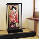 【羽子板】130020 20号【正絹かのこ絞り】振袖羽子板ケース飾