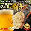 【5】丸上の スタミナ餃子 40個 (10個×4パック)餃子 お取り寄せ 国産 冷凍 お酒のおつまみギフト 焼き餃子 もちもち 美味しい 肉汁 にんにく たっぷ...