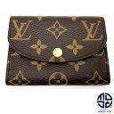 LOUIS VUITTON ルイヴィトン ポルトモネ・ロザリ ローズ・バレリーヌ M62361 コンパクト サイフ 財布 コインケース ブランド 【中古】