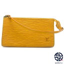 LOUIS VUITTON ルイヴィトン エピ 黄色 イエロー系 ポシェット・アクセソワール M52959 アクセサリーポーチ ハンドバッグ バック 鞄 カバン...