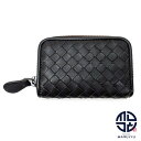 BOTTEGA VENETA ボッテガヴェネタ ブラウン系 こげ茶 イントレチャート ファスナー付コインパース コインケース 小銭入れ サイフ 財布 【中古】(4)