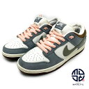 NIKE ナイキ YutoHorigome 堀米雄斗×Nike SB Dunk Low Pro QS FQ1180-001 ナイキSB スニーカー ピンク グレー ホワイト 白 靴 メンズ サイズ27.5cm アパレル 【中古】