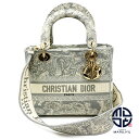 DIOR ディオール グレー系 Lady D-Lite バッグ ミディ...(4)