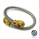PHILIPPE CHARRIOL フィリップシャリオール メタル×ゴールドカラー バングル ジュエリー アクセサリー ブランド ※ポスト投稿でのご発送になります。(4)