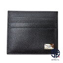 DOLCE & GABBANA ドルチェ&ガッバーナ ダークブラウン 茶系 カードケース ブランド 小物【中古】