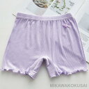 下着 キッズ用 ペチパンツ 女の子 子供用 見せパン 透け防止 キッズ 安全パンツ キッズショッツ インナーパンツ 短パン ジュニアショーツ 部屋着