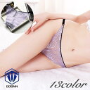 ヒップハンガーショーツ ショーツ レディース 女性用 インナー 下着 ローライズ パンツ レース お花 フラワー 透け感 シースルー シンプ
