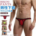 メンズビキニ 男性下着 水着素材 極小 ブリーフパンツ ビキニ水着 インナー Tバック フルバック 海水浴 ビーチ