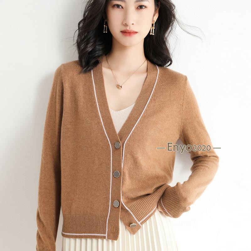 カーデ カーディガン レディース 冬服 秋服 トップス 黒 薄手 Vネック ゆったり 洗える UVケア 紫外線 オフィス 上着 長袖 冷房対策 事務