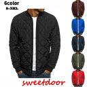ダウン メンズ 冬秋服 綿コート 中綿 スタジャン ジップアップ 長袖 メンズ 無地 6色 S?3XL