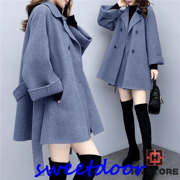 コート+スカート レディース 2点セット 20代 30代 40代 大きサイズ きれいめ 冬 マキシ ロングワンピー..