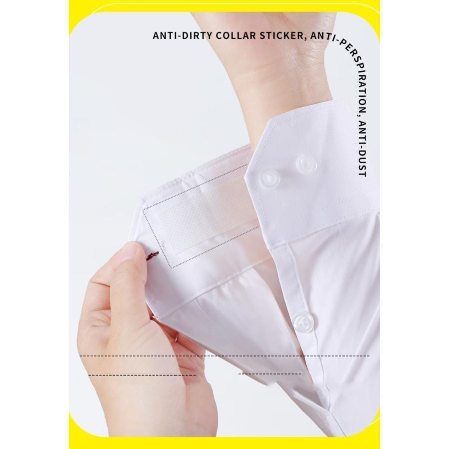汗取りパッド 汗取り テープ 汗取りシート ライナー 帽子 シャツ 貼るタイプ 襟 カラー 白 ホワイト 汗じみ 消臭 汚れ防止 テープ フ