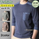 tシャツ メンズ 長袖 春秋 ロンT カットソー 無地 Tシャツ シンプル カジュアル インナー トップス 父の日 かっこいい メンズファッション