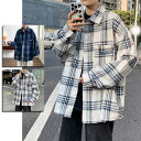 ネルシャツメンズ 長袖 チェック メンズシャツ 綿 カジュアル シャツ 春秋冬