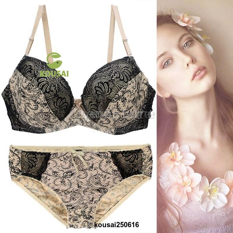 レディース ショーツセット 美胸 ブラジャー パッド ワイヤー入り ブラジャー ショーツセット フルカッ..