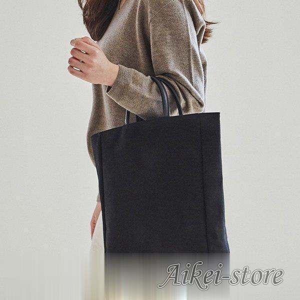 サブバッグ レディースバッグ ブラックフォーマルバッグ 縦型 トートバッグ 大きめ A4サイズ 撥水 手提..