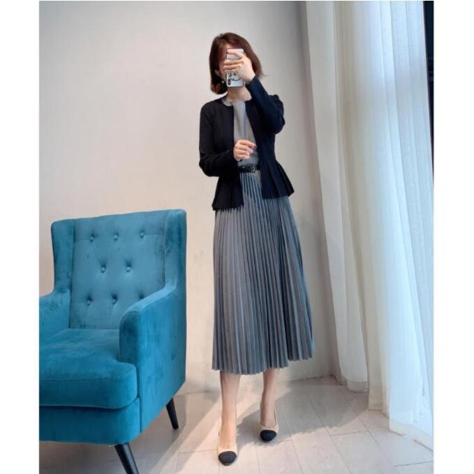 卒業式 2点セット ワンピース プリーツワンピース レディース マキシワンピース 無地 ナチュラル服 エレガント 20代 30代 40代 50代 着痩せ 上品