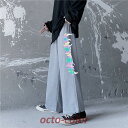 韓国ファッション パンツ 原宿風 ヒップホップ 運動パンツ メンズ レディース 原宿 ズボン ダンスウェア HIPHOP ステージ 公演服 ゆったり ストリート