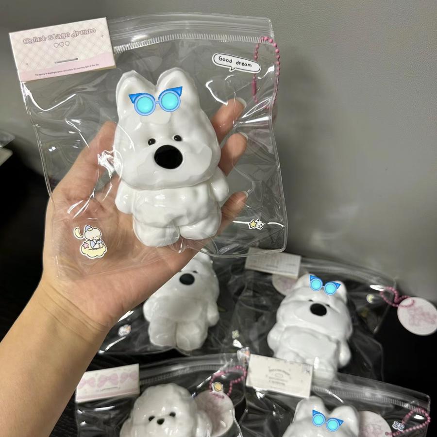 【2個セット】ウエスティ 癒し ぷにぷに いぬ スクイーズ 大きい もちもち 柔らかい 低反発 わんちゃん 女の子 犬 ストレス解消 減圧 プレゼント おもちゃ 子供 maruk2010-10075098 maruk shop パッケージ画像