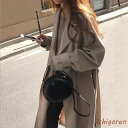 スプリングコート トレンチコート レディース 秋服 春 ロング Aライン ベルト付き オシャレ 着痩せ アウター 韓国風 通勤 オシャレ OL 30代 40代 50代 50代