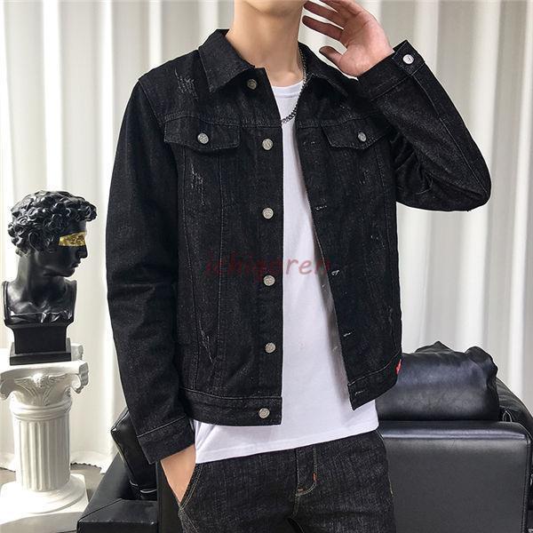 ■商品説明春秋のオシャレが満喫できる主役のデニムジャケットが新登場！窮屈さを感じさせない絶妙なデザインで、ストレスのないオシャレを楽しめるデニムジャケットです。丈夫な縫製を使用しているので、破れにくく、耐洗濯性に優れています。コットンは汗や水分をよく吸収し、透气性も素晴らしいです。お洒落に着こなしつつ、快適な着心地も楽しめます。通勤通学や普段用にぴったりのジージャンです！■サイズM　L　XL　2XL 3XL 4XL 5XL　■カラー写真色■素材綿■注　意※平置き実寸計測に付き若干の誤差がある場合がございます。※撮影時の照明やPC設定・環境により、色具合に差異がある場合がございます。※商品は新品未使用・未開封の為、ボタンボールが小さくなり、空いてない場合がございます、不良品ではございません。ご安心ください。※上記事項をご了承の上ご注文をお願い致します。