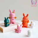 部屋 オブジェ カワイイ置物 リビング トイレ 玄関 置物 うさぎ オシャレ 可愛い 癒される 北欧 ミニサイズ アニマル ピンク オーナメント うさぎグッズ