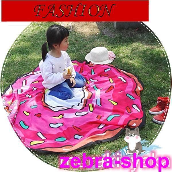 ビーチマット ラウンドタオル ビーチ ラウンドビーチタオル タオルケット バスタオル 大判 ラグマット ..