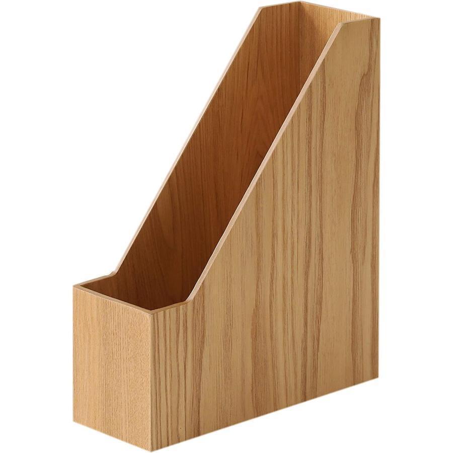 本 収納 ブックスタンド 本立て 木製 卓上収納 雑誌/新聞/書類入 オフィス 卓上本棚 デスク 小物入れ ..