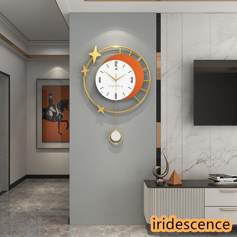 壁掛け時計 掛け時計 おしゃれ 振り子時計 クロック 新生活応援 木製 インテリア 金属 壁掛け モダン 北欧 新築祝い ギフト 電池 静音