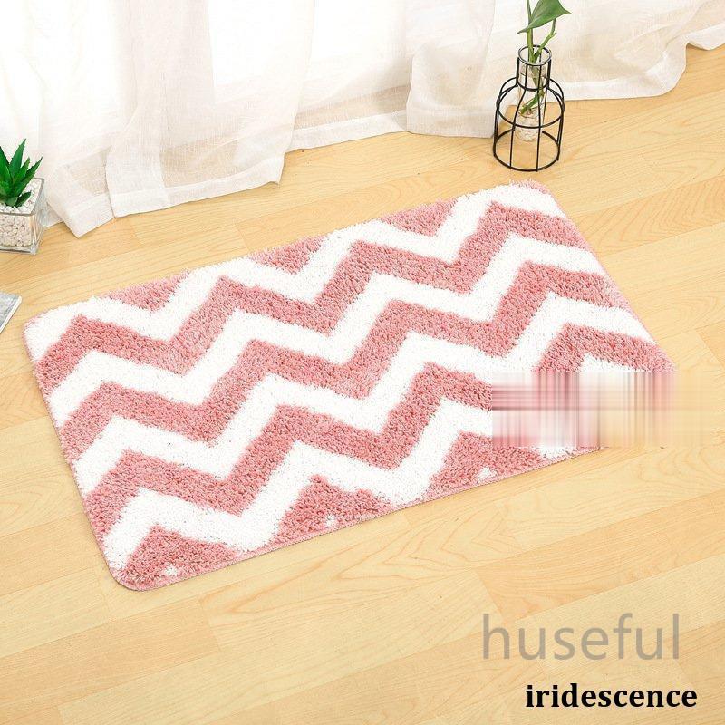 玄関マット バスマット シンプル モダン ふわふわ お風呂 トイレマット 室内 屋内 北欧 洗える おしゃ..