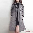 トレンチコート レディース 秋服 ロング 春 ミディアム チェスターコート おしゃれ 着痩せ アウター スプリングコート 韓国風 通勤 ゆったり 30代40代50代
