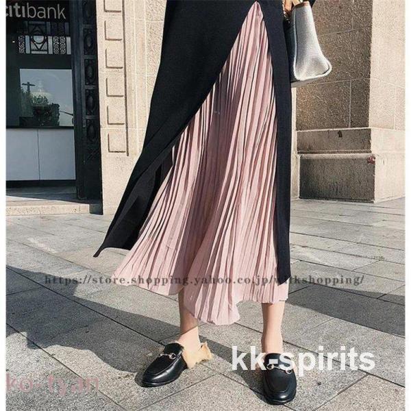 秋服 レディース ワンピース 長袖 秋冬 ロングワンピース ミモレ丈 切り替え フェ...