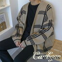 カーディガン メンズ 春 秋服 冬 おしゃれ 紳士服 ショート 通勤 チャック柄 上品 テーラード トレンチコート ビジネス スプリングコート アウター