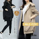パーカー レディース 秋 秋服 アウター ウインドブレーカー フード付き ジャンパー ビッグシルエット 春 春服 冬