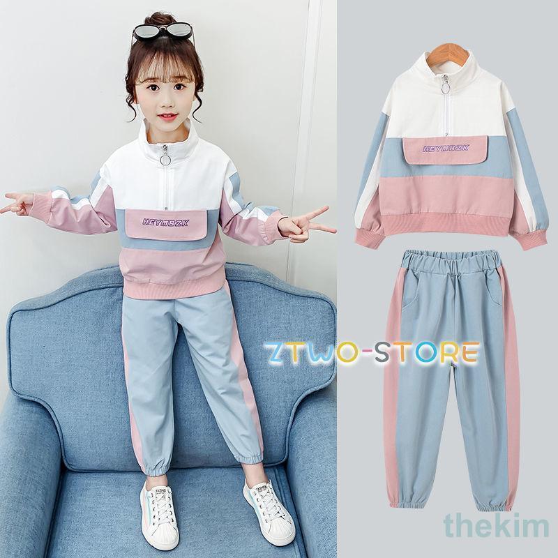 子供服 セットアップ キッズ 女の子 長袖 春秋 上下セット トップス パーカー ロン...