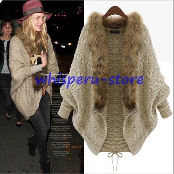 カーディガン ボレロ レディース 40代 50代 秋 冬 秋冬 ファー付き 無地 長袖 ドルマン トップス アウター