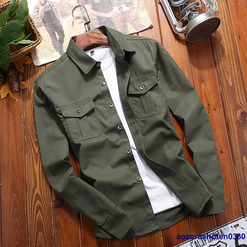 楽天maruk shopワークシャツ メンズ おしゃれ ミリタリーシャツ 長袖シャツ カジュアルシャツ アウトドア 春夏 秋 ファッション 秋服 2023