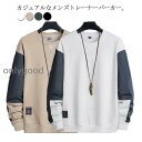 パーカー メンズ 長袖 トレーナー 春秋 トップス 春服 秋服 大きいサイズ スウェット プルオーバー M L XL XXL 3XL 4XL 5XL