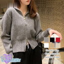 ダブルジップニットパーカー レディース トップス 長袖 秋服 冬服 フード 無地 ショート丈 10代 20代 30代 韓国ファッション 韓国 ストリート