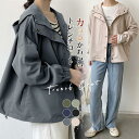 レンチコート レディース スプリングコート アウター 秋 秋コート 秋冬服 コート 無地 ロングコート 長袖 ライトアウター ジャケット チェスターコート