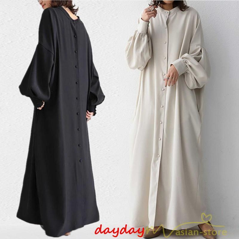 ワンピース 2way 前後可 シャツワンピース ロングワンピース 長袖 春コーデ 秋服 落ち感 楽チン 体型カバー 上品感 ゆったり 卒業式 大人 羽織り レディース