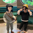 ジャージ キッズ 男の子女の子 上下 長袖 春秋 秋着 ジュニア 2点セット 子供服 セットアップ Tシャツ 長ズボン トレーナー スポーツウェア 運動着 可愛い