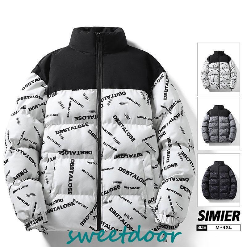 中綿入り 中綿 メンズ コート 中綿コート 立ち襟 前開き ダウン入り 防寒着 冬 ブルゾン 寒さ対策 防風 撥水 ショート