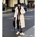 ロング丈コート ダウンコート ダウンレディース 可愛い冬服 防寒着 大人 フード付き カジュアル アウター 厚手 きれいめ OL 通勤 おしゃれ